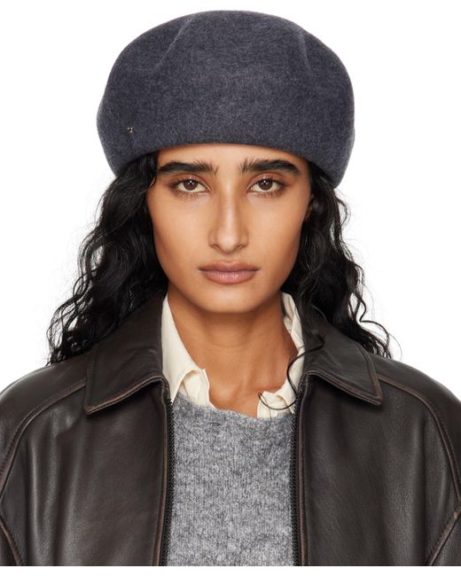 Weekend by Maxmara Black Pitti Beret
