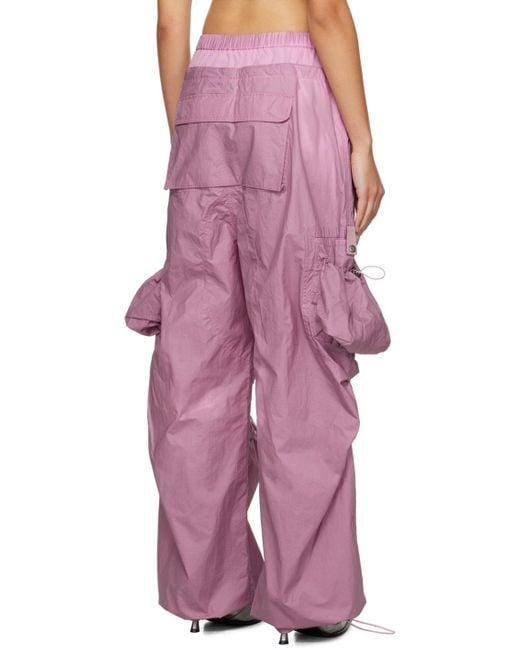 ANDERSSON BELL Balloon Cargo Pants in Pink | Lyst UK