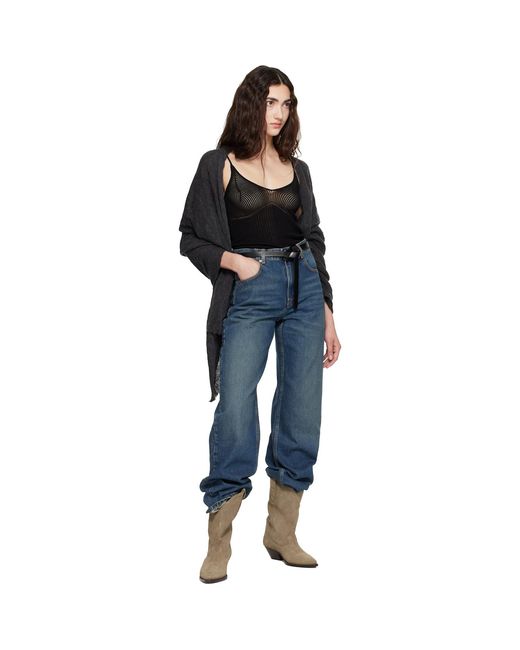 Isabel Marant Black Kirka Belt