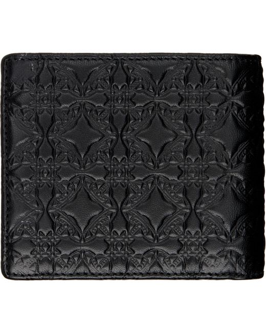 Vivienne Westwood Black Coin Pocket Wallet for men