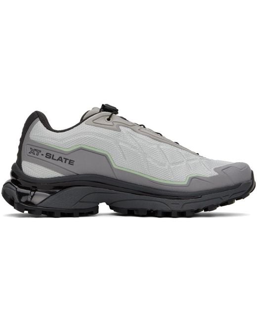 Salomon Black Gray Xt-slate Advanced Sneakers for men