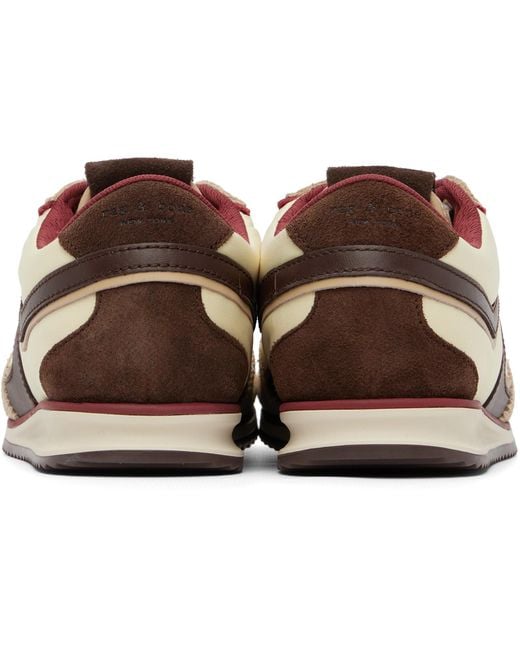 Rag & Bone Black Retro Trainer Sneakers