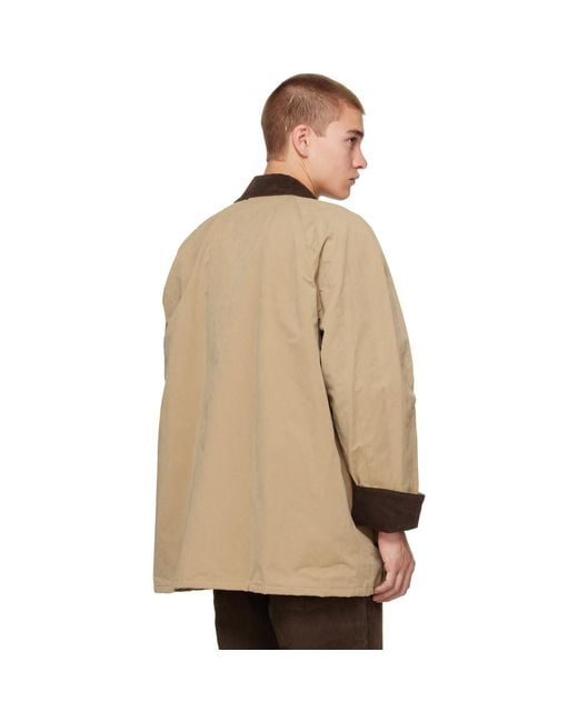 DUNST Natural Waxed Cotton Hunting Jacket for men