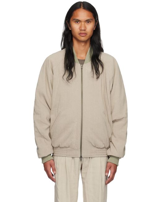 Hyein Seo Natural Reversible Bomber Jacket for men
