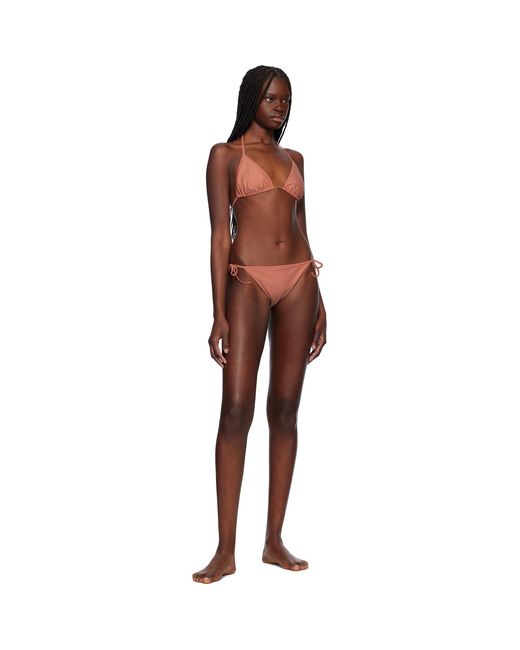 Maison Kitsuné Black Baby Fox Bikini