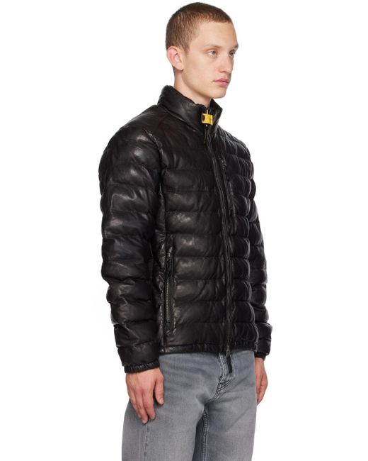Parajumpers ernie top leather jacket