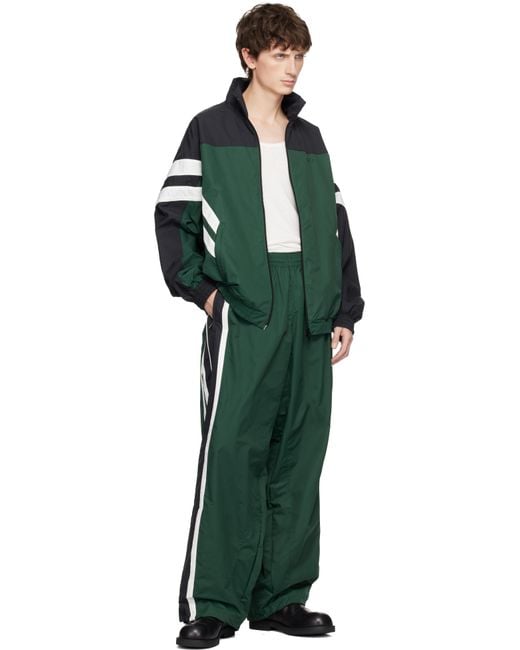 Vetements Green Iconic Tracksuit Jacket for men