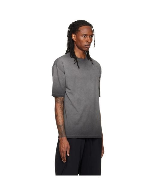 Thom Krom Gray Ts 986 T-Shirt for men