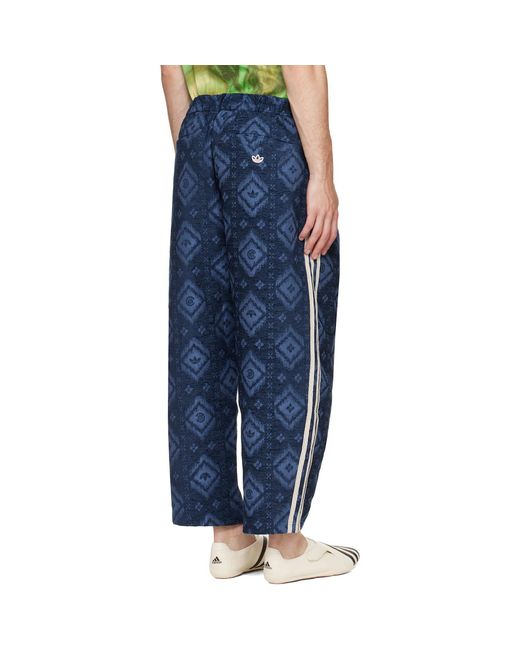 Adidas Originals Blue Edison Chen Edition Clot Track Pants for men