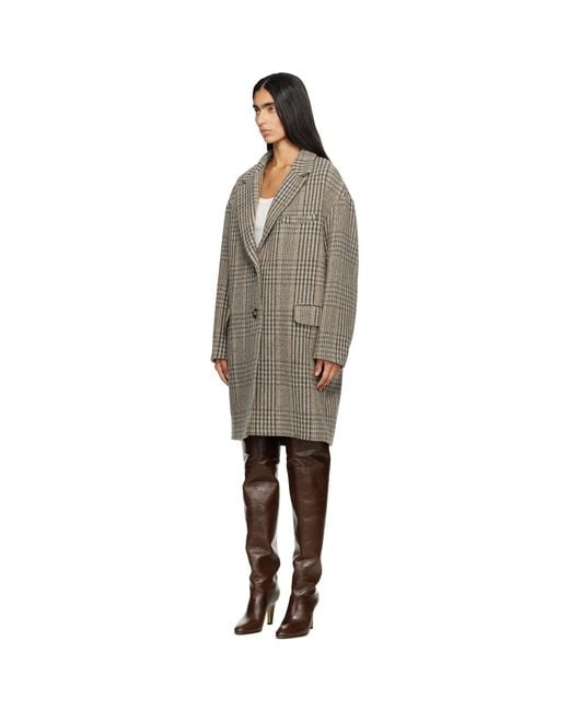 Isabel Marant Black Limiza Coat