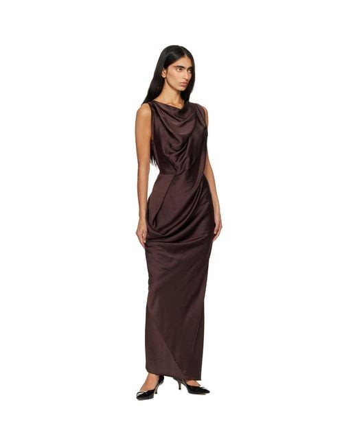 Vivienne Westwood Black Fond Maxi Dress