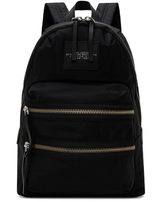 Marc Jacobs Black 'the Biker Nylon Large' Backpack
