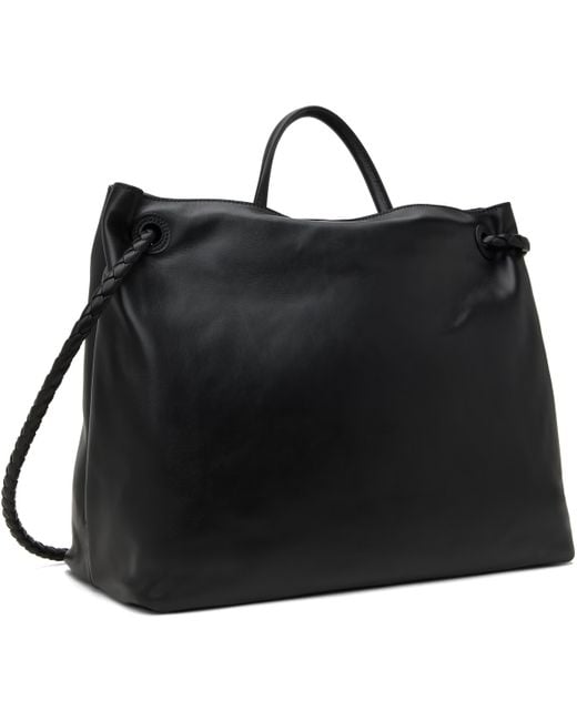 Bottega Veneta ブラック ラージ Andiamo バッグ Black