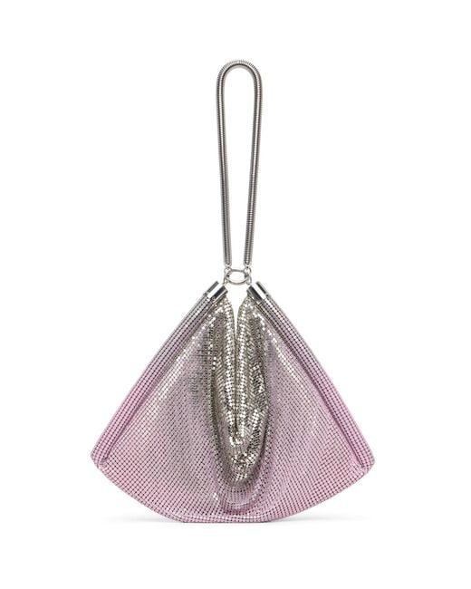 Rabanne Purple Chainmail Pocket Bag