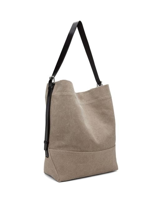 Lemaire Gray Belted Tote