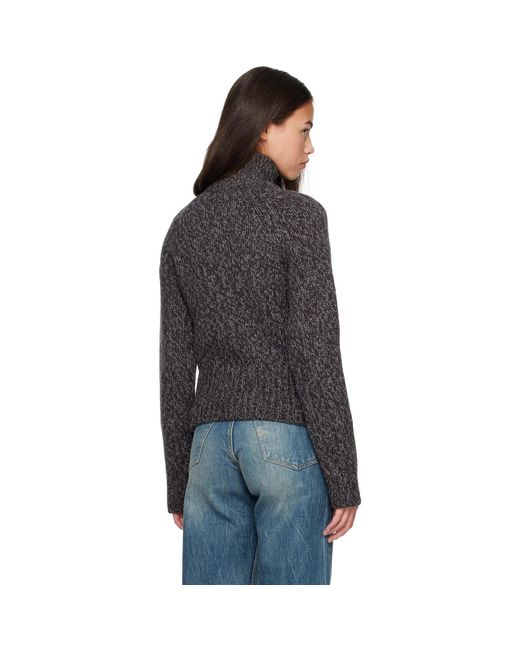 Our Legacy Black Flight Zip Cardigan