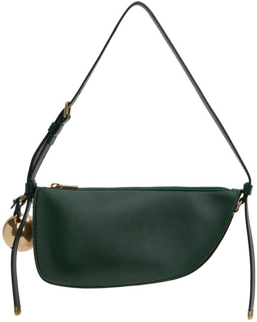 Mini sac à bandoulière vert à breloque graphique Burberry en coloris Green