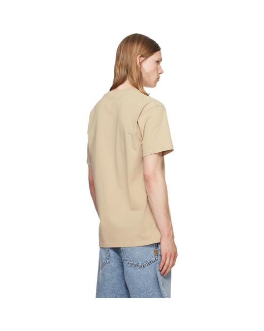 Givenchy Natural Paris' Grosgrain T-Shirt for men