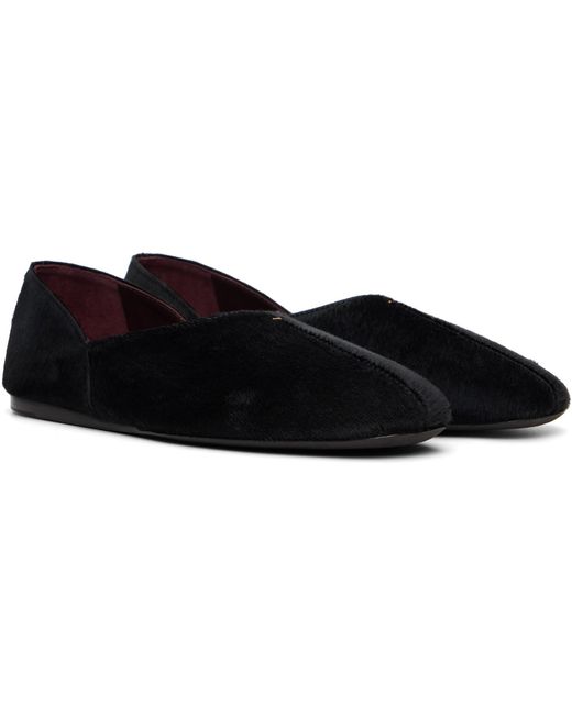 Khaite Black Jane Ballerina Flats