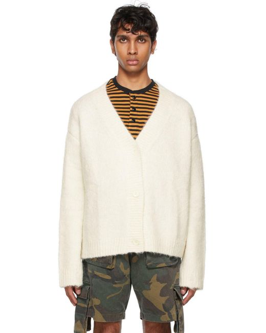 monte carlo mens wool cardigan