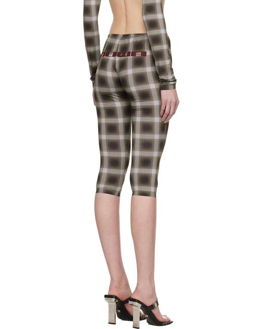 Legging De Style Capri Rétro Brun Édition Miss Sixty Mowalola en coloris Black