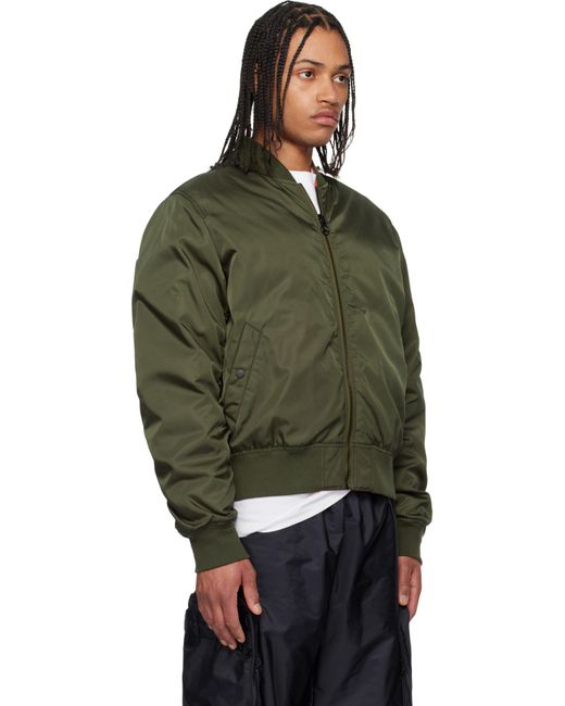 Blouson Aviateur Neper Kaki Et Rembourré En Duvet Moncler Genius pour homme en coloris Green