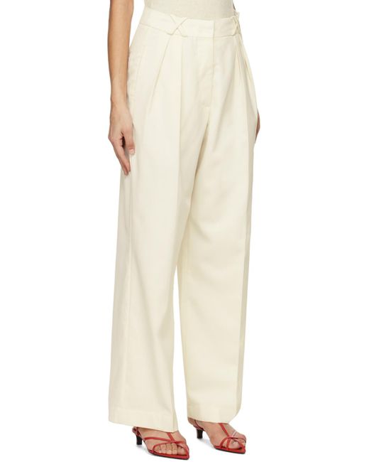 Rohe Natural Off- Tailo Trousers