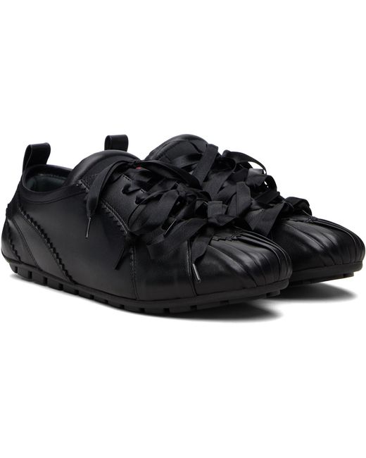 Simone Rocha Black Ballerina Grip Sneakers for men