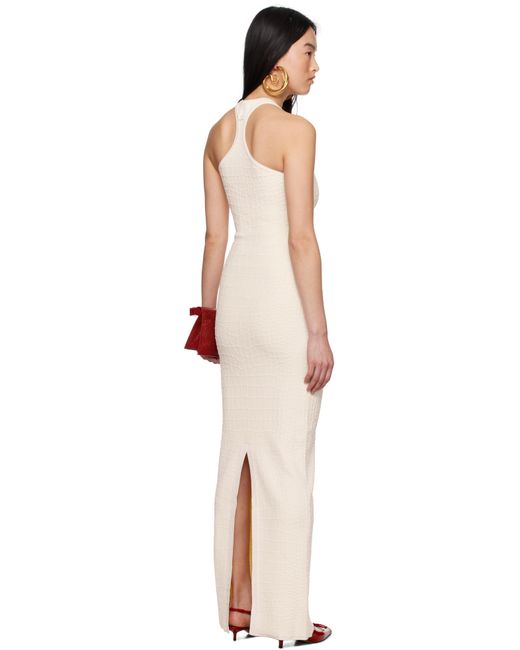 Jacquemus Black Off- La Croisière 'The Scala' Maxi Dress