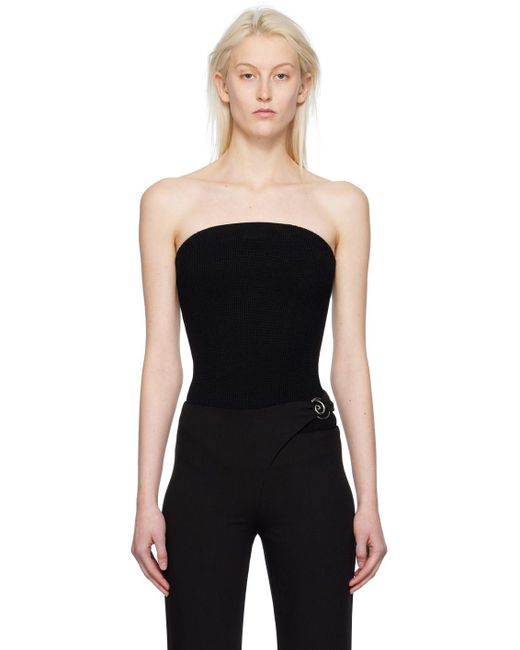 Camilla & Marc Black Corbin Bodysuit