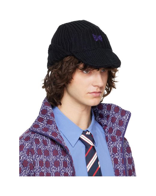 Needles Blue Bird Cap for men