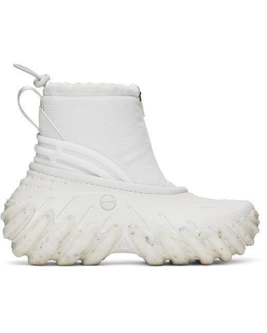 Bottes Z Shield Blanc Cassé À Semelle Echo CROCSTM en coloris Black