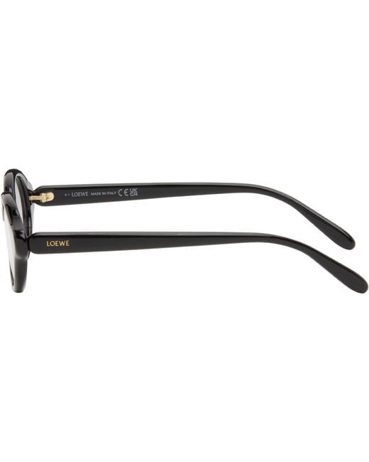 Loewe Black Slim Glasses for men
