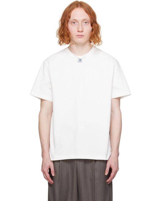 Adererror White Langle T-Shirt for men