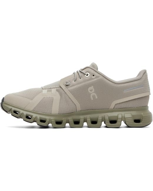 On Shoes Gray Cloud 6 Sneakers for men