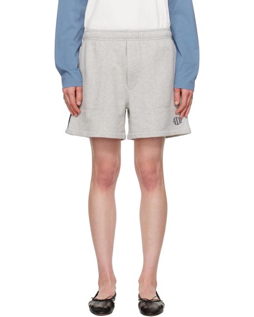 Bode Black Crew Sweat Shorts