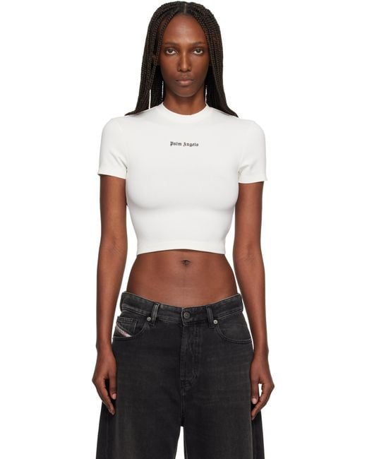 Palm Angels Black Off- Classic Logo Baby T-Shirt