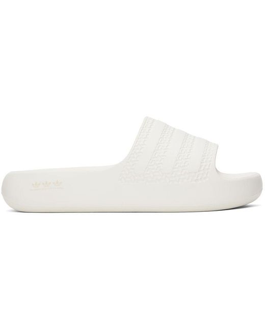 adidas Originals Off- Adilette Ayoon Slides in Black | Lyst