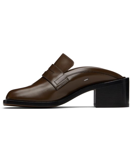 Maison Margiela Black Tabi City Loafer Mules