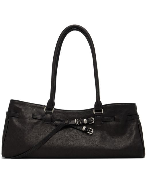 MARGE SHERWOOD Black Soft Grandma Shoulder Bag