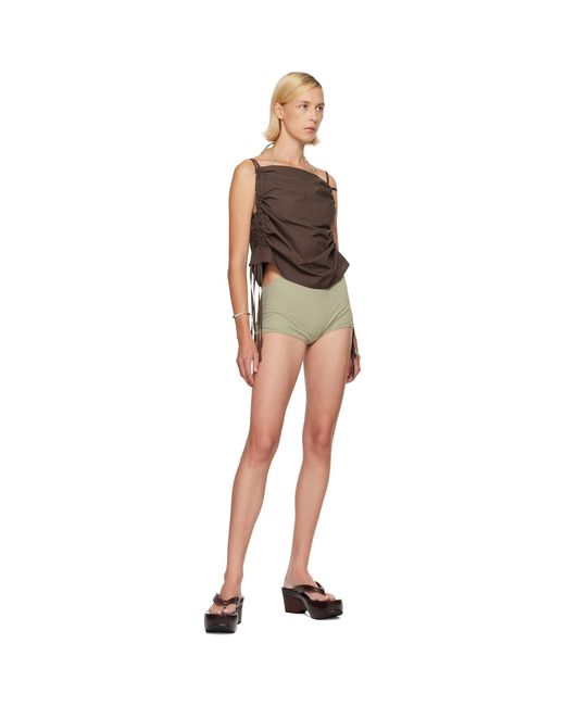 Baserange Brown Ssense Exclusive Pictorial Top