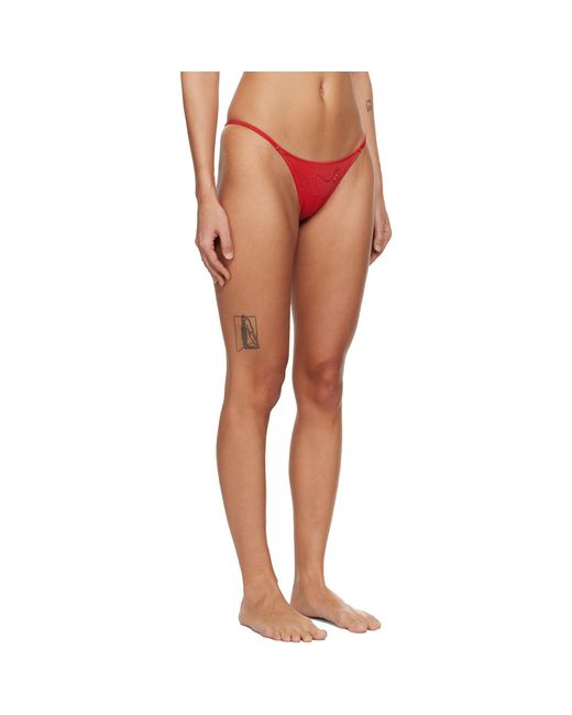 Paloma Wool Orange Sharpie Bikini Bottom