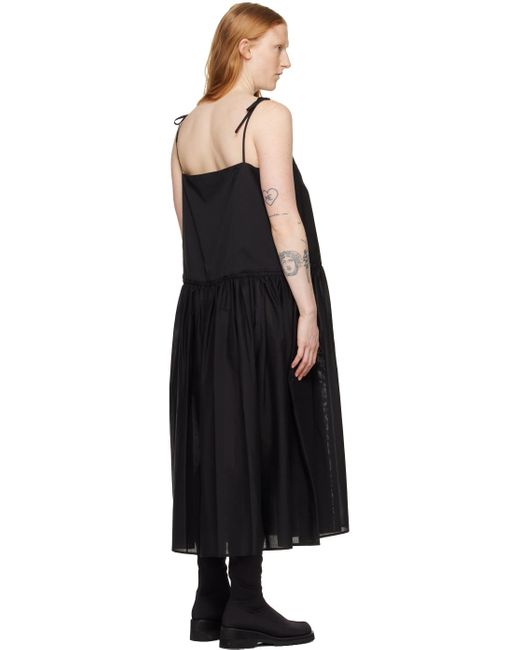 Amomento Black Shir Maxi Dress