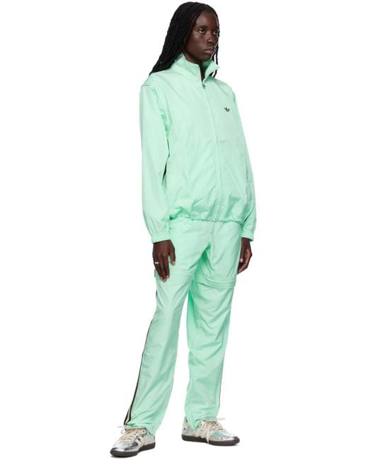Wales Bonner Green Adidas Originals Edition Track Pants