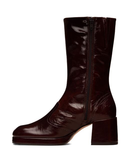 Miista Brown Cass Boots