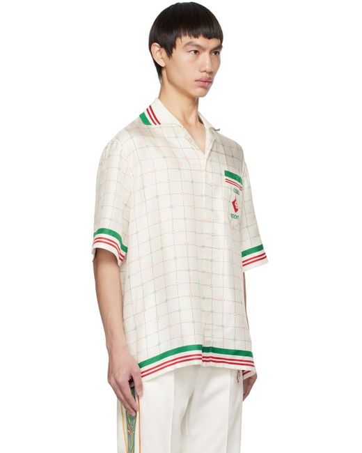 Casablancabrand Multicolor Casa Sport Check-print Shirt for men