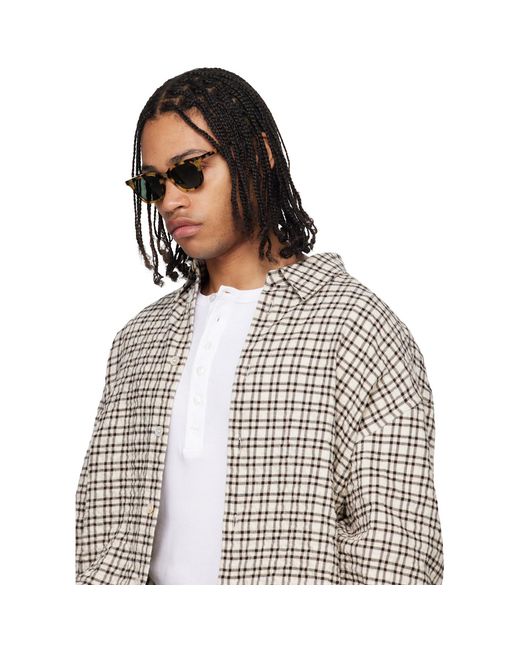 Studio Nicholson Green Type 1 Sunglasses for men