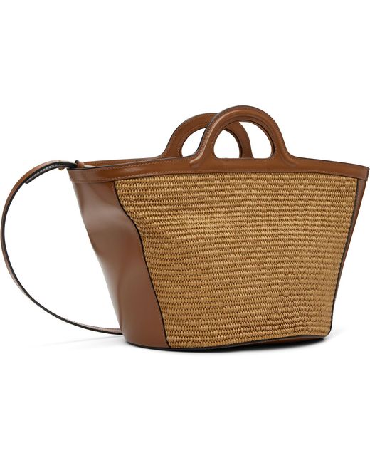 Marni Black Tropicalia Small Tote