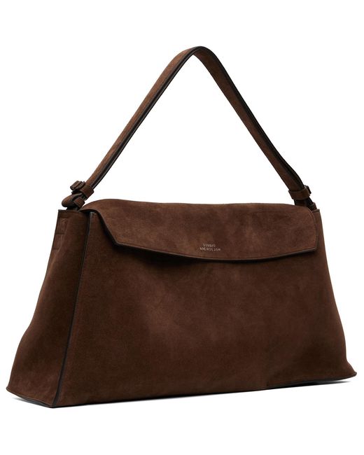 Studio Nicholson Brown Shiboru Suede Bag
