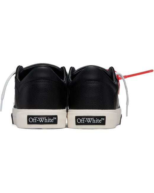 Off-White c/o Virgil Abloh Red Vulcanized Low Calf Sneakers for men